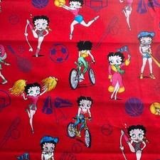 Betty Boop Red Sports Fat