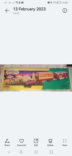 Corgi showmans 16501 scammell - showmans,