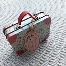Maileg Mouse Small Metal Suitcase - Holly