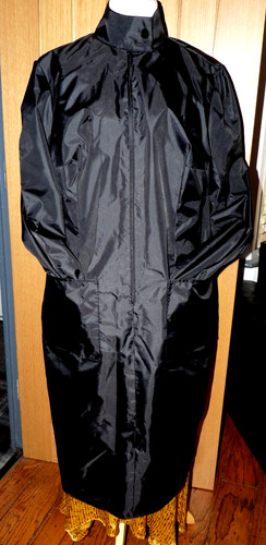 Shiny black nylon coated - shiny,