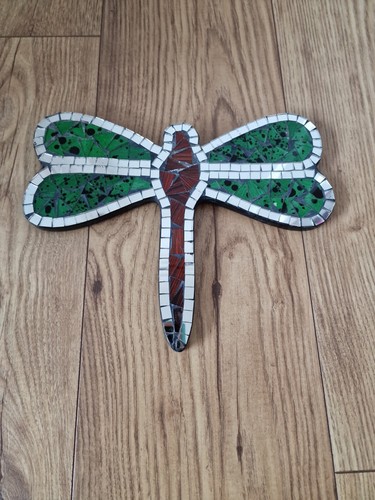 Fused glass mosaic tiles - glass,