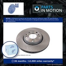 2x Brake Discs Pair Vented