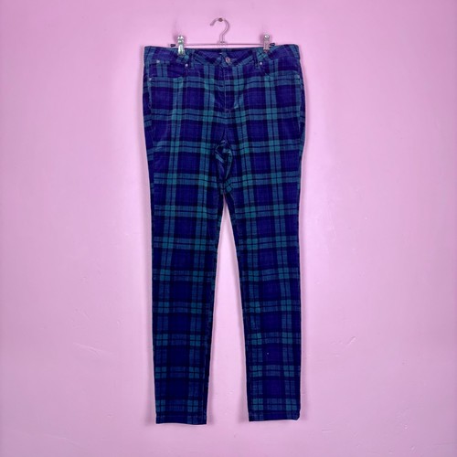 Vintage tartan corduroy - tartan,
