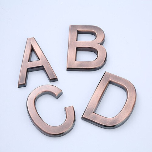 Self adhesive z letters - 3d,