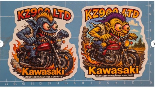 Kawasaki kz900 ltd sticker - ltd, 2