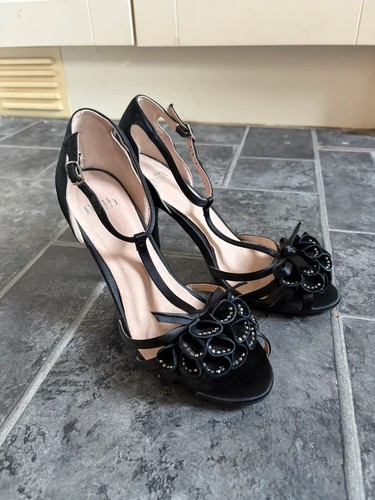 Faith black bar high - bar, heel