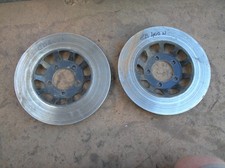 Honda CB 400 CB400N Superdream front brake discs x2 240mm dia USED AS FOUND
