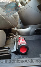 STAFFA SUPPORTO ESTINTORE 1 KG SEDILE FIAT 500 ABARTH 595 695 STAMPATA IN 3D