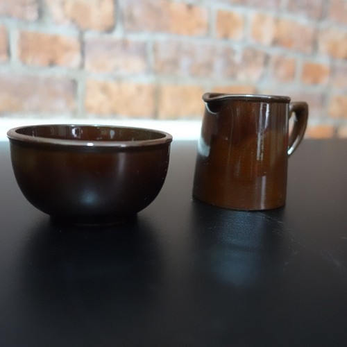 Meakin studio brown - j&g, glaze