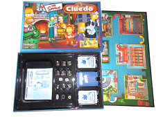 Cluedo The Simpsons Board Game  Collectable Pewter Pieces - 2001--100% COMPLETE
