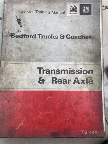 Bedford trucks coach - bedford, workshop