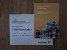 Federal booklet MH133 YELLOW with AI crypto Semperoper Dresden mint condition with cover