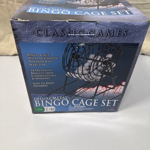 Cardinal deluxe metal bingo - metal,