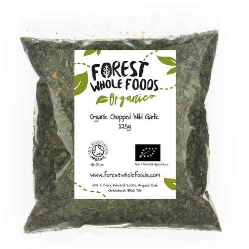 Organic wild garlic - organic, forest