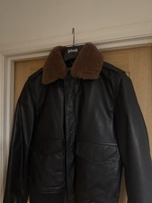 Schott USA Men's Flight Jacket Leather