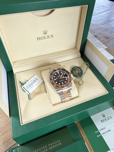 Rolex gmt master root beer - root,