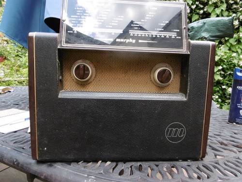 Vintage valve radio - vintage, working