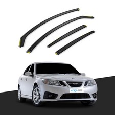 SAAB 9-3 2002-2016 4 Door Saloon Wind Deflectors 4pc Tinted