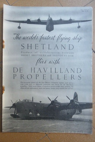 1945 pub havilland - 6/1945,