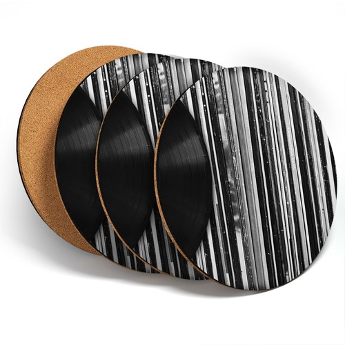 Coasters bw vinyl - bw,