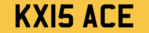 Number plate private - kx,