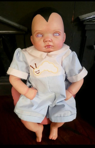 Reborn ooak vampire - ooak, horror
