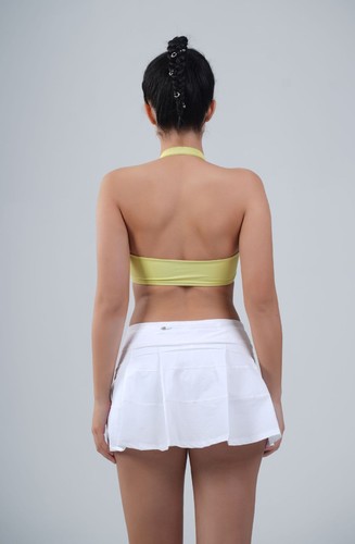 Women white tennis skirt - women's,