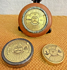 Set of 3 vintage brass