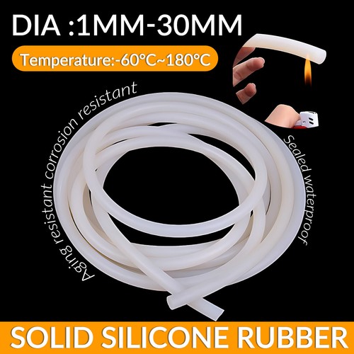 Solid silicone rubber cord - silicone,