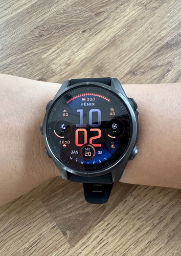 Garmin fenix 43mm - garmin, amoled