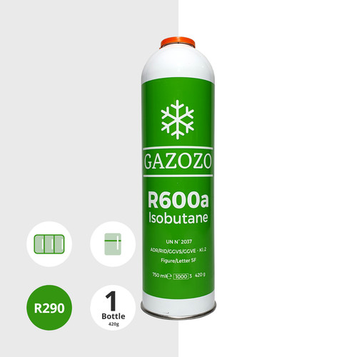 R600a refrigerant gas - 1,