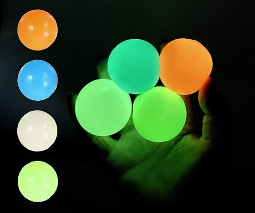 30pcs sticky glow ball - sticky,