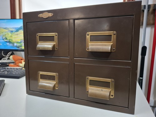 Art metal filing cabinet - metal,