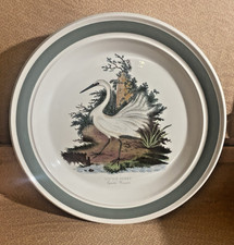 Portmeirion Birds of Britain Little Egret 12 Inch Serving Plate LARGE