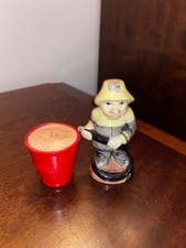 HP Fireman Salt & Pepper Set with Sand Bucket