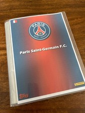423 cards Collection in homemade binder Topps Panini lot bundle PSG Mbappe Messi