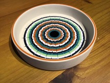 Retro 1977 HORNSEA Studio Pottery Lancaster Vitramic MURAMIC Dish - 16cms