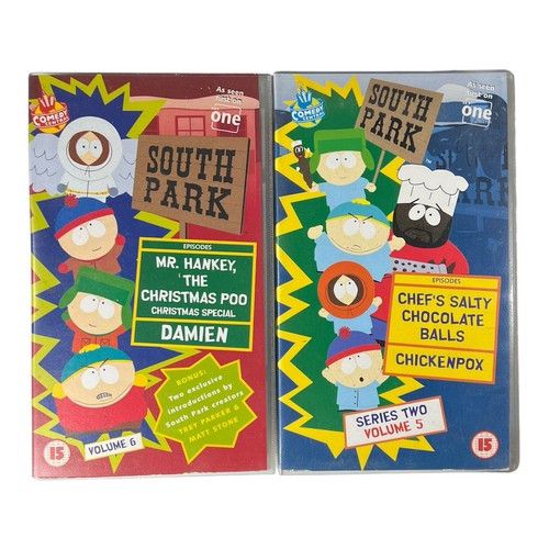 South park vhs - south, x2