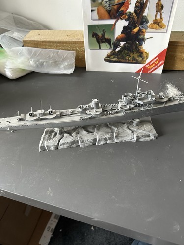 War ship model kit - ship,