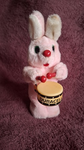 Duracell bunny rabbit plush - duracell,