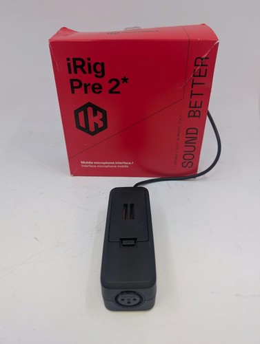 Irig pre audio interface for - pre,
