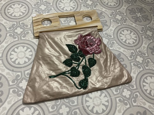 Mawi london clutch bag - clutch, rose
