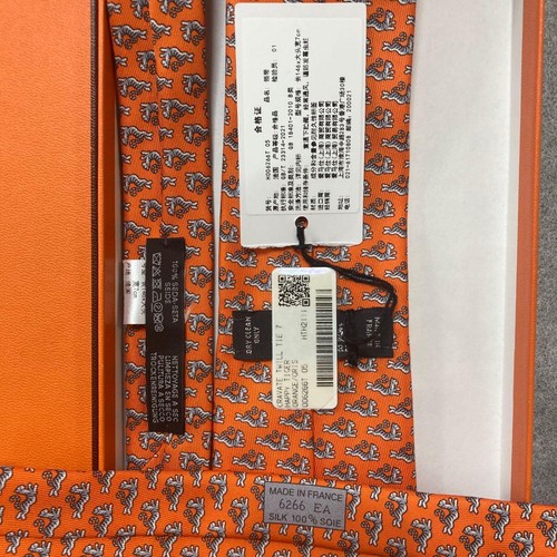 Hermes paris necktie - necktie, tiger