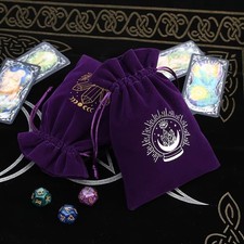 1Pcs Tarot Storage Velvet Bag