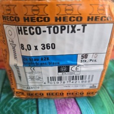 Heco Topix 8 X 360mm Long