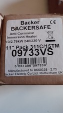 Backer Backersafe 11" 14" &