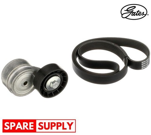 Ribbed belt set - belt, renault