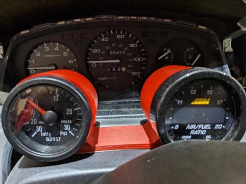 Dual 52mm boost gauge pod - dual,