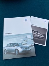 VW Golf Mk5 Brochure 2008 - UK Issue - Dated Feb 2008 + Price List - GTi 30, R32