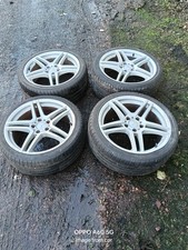 Mercedes W208 Set Of 4 X 18"  Alloy Wheels Not Staggered